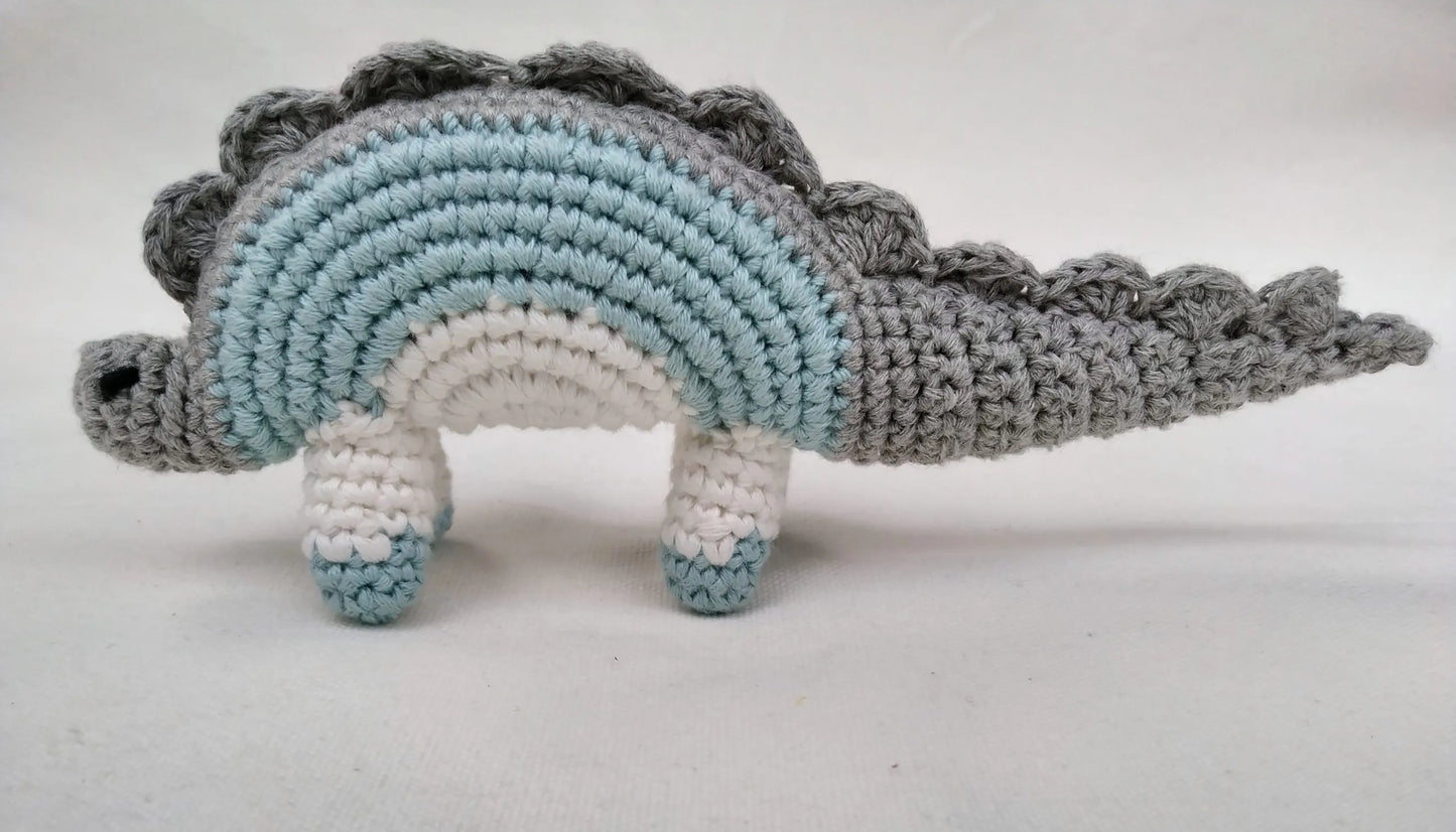 Hand Made Crochet Dinosaur