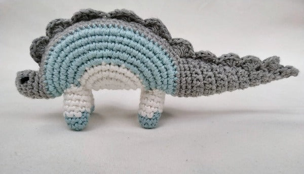 Hand Made Crochet Dinosaur