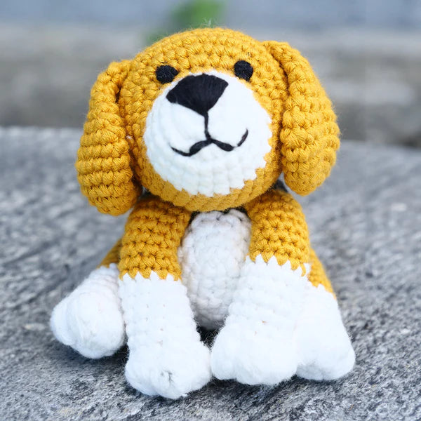 Hand Made Crochet Dog