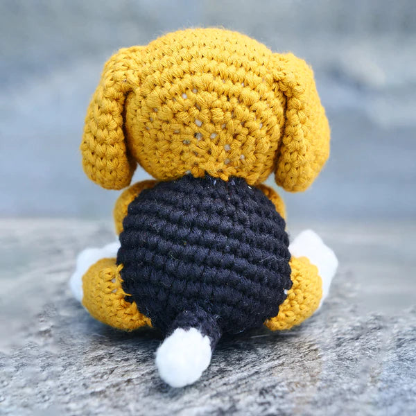 Hand Made Crochet Dog