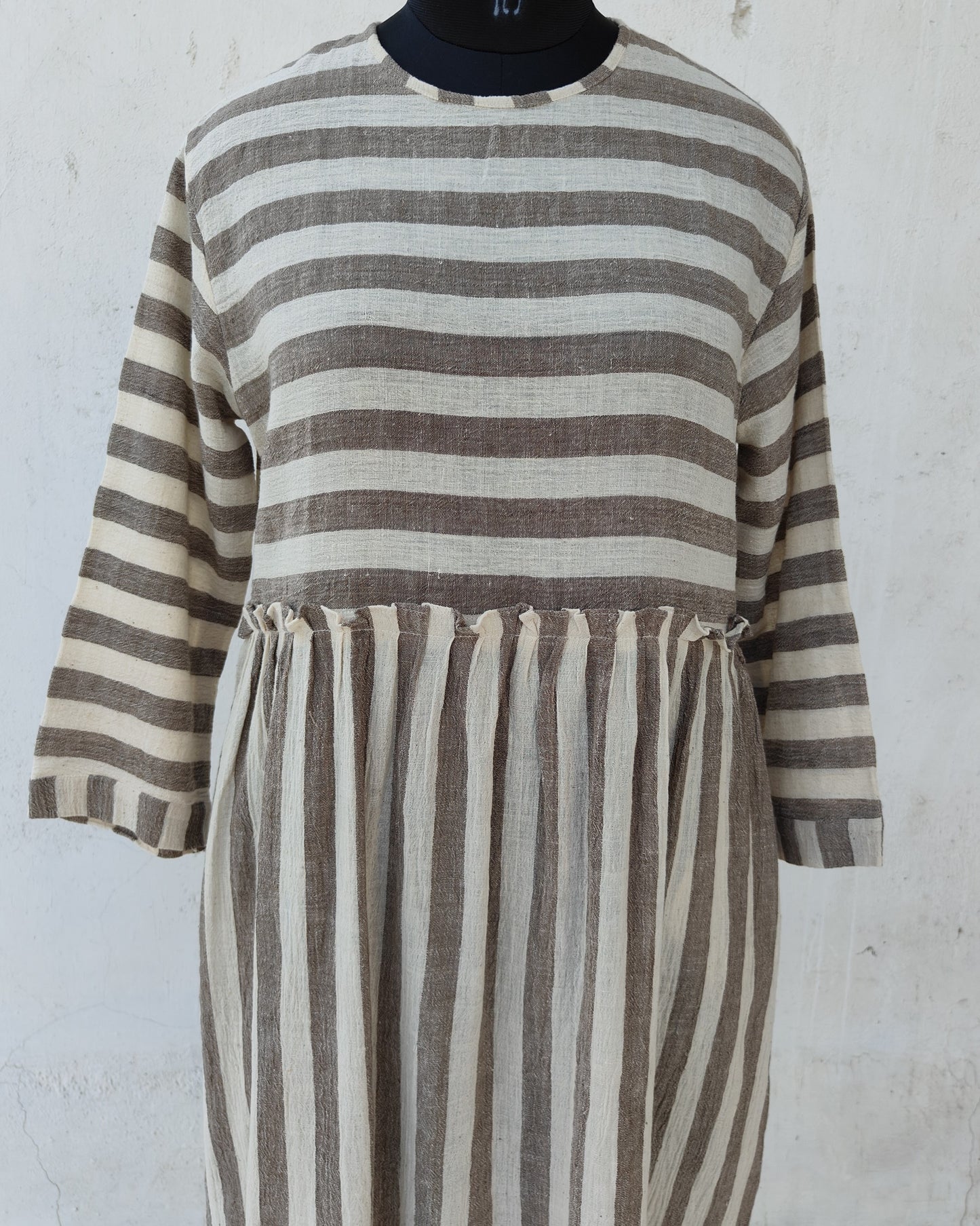 Mocha Stripe Dress