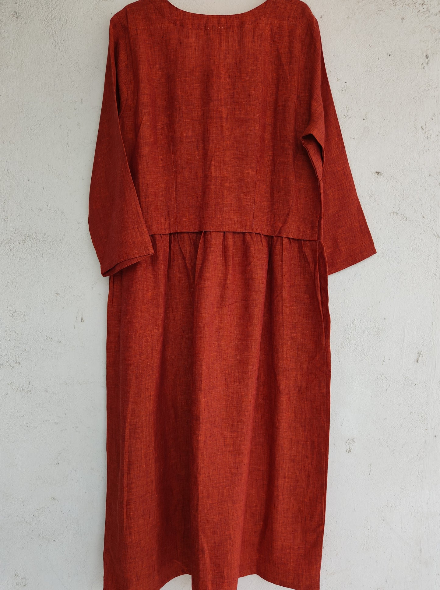 Rustic Relaxed Fit Dress