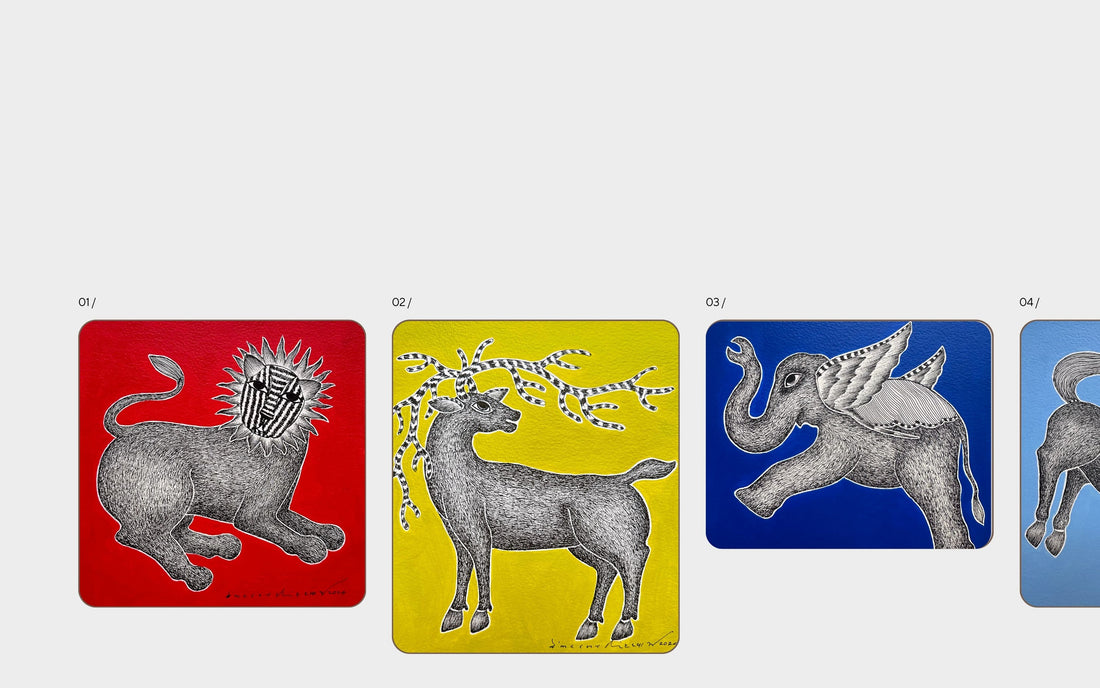 Gond Paintings: Where Tradition Meets Canvas, Weaving Stories in Every Stroke