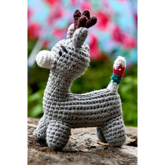 Hand Made Crochet Raindeer