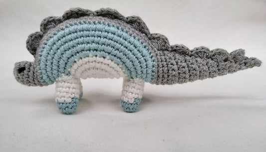 Hand Made Crochet Dinosaur