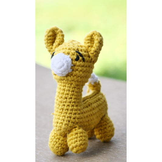 Hand Made Crochet Llama