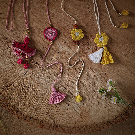 2 pairs of Rakhi+Lumba Combo - pack of 4