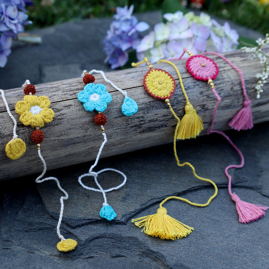 Genda Rakhi & Kali Rakhi Combo