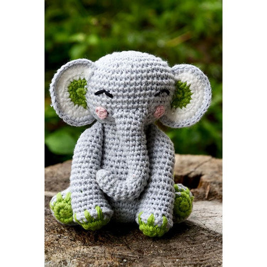Hand Made Crochet Elephant