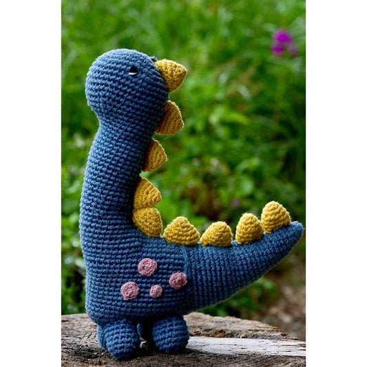Hand Made Crochet Dinosaur