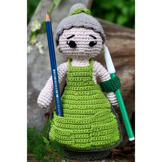 Hand Made Crochet Girl