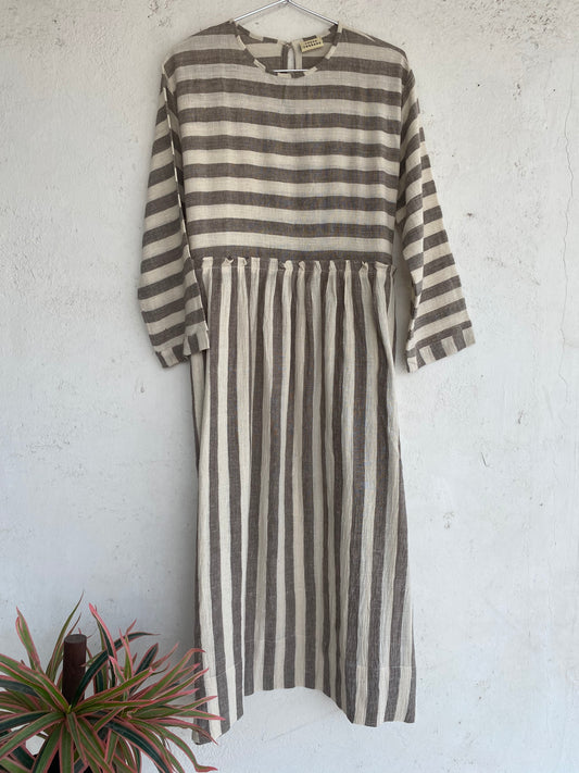 Mocha Stripe Dress
