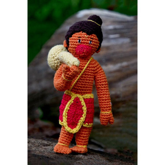 Hand Made Crochet Hanuman