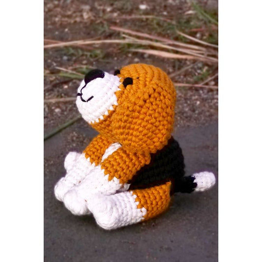 Hand Made Crochet Dog