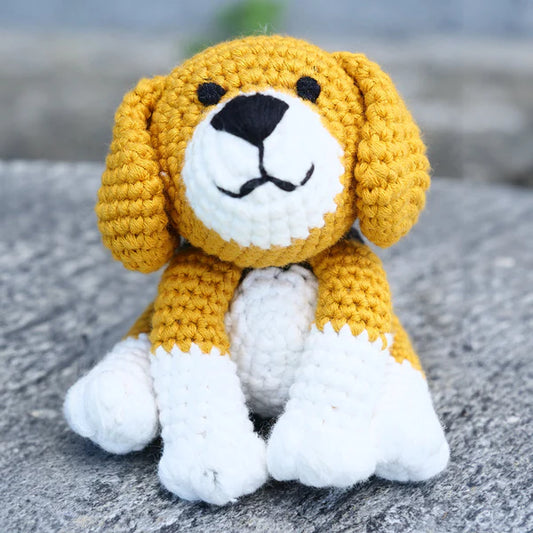 Hand Made Crochet Dog