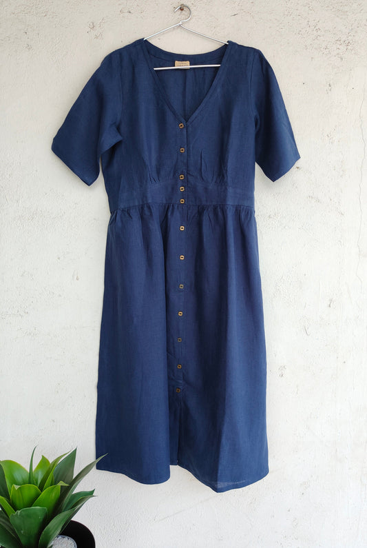 Mid-Night Blue Dress
