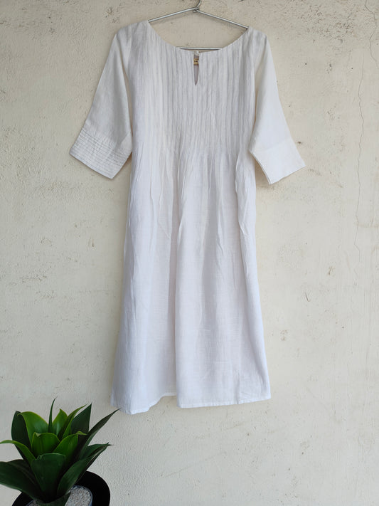 Classic Pleated Dress