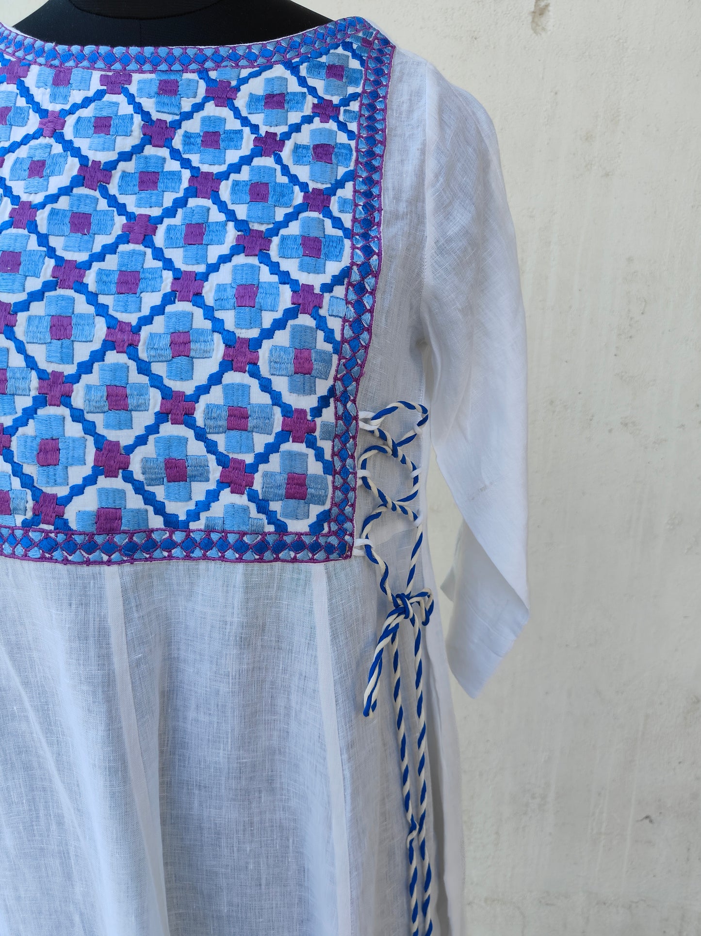 Embroidered Breeze Dress