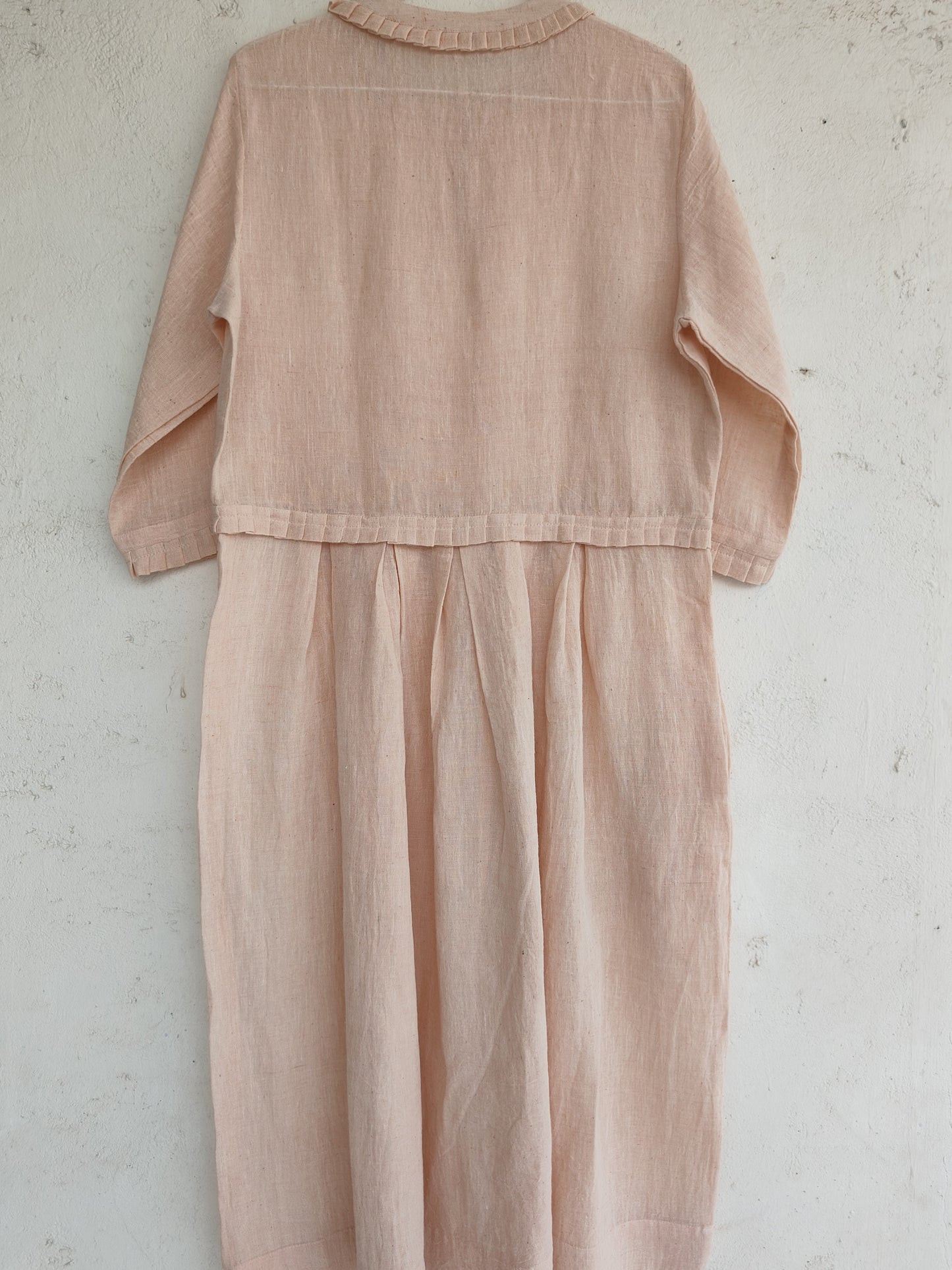 Pleated Pink Dress