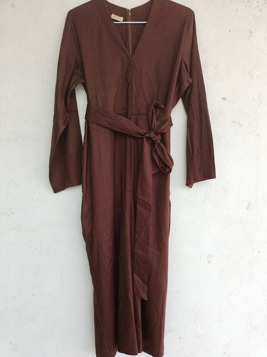 Chestnut Brown Jumpsuit