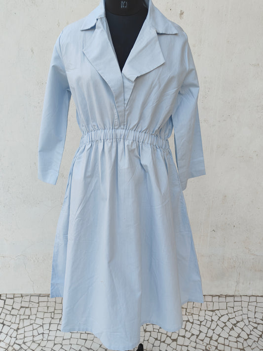 Elasticated Waist Midi Dress