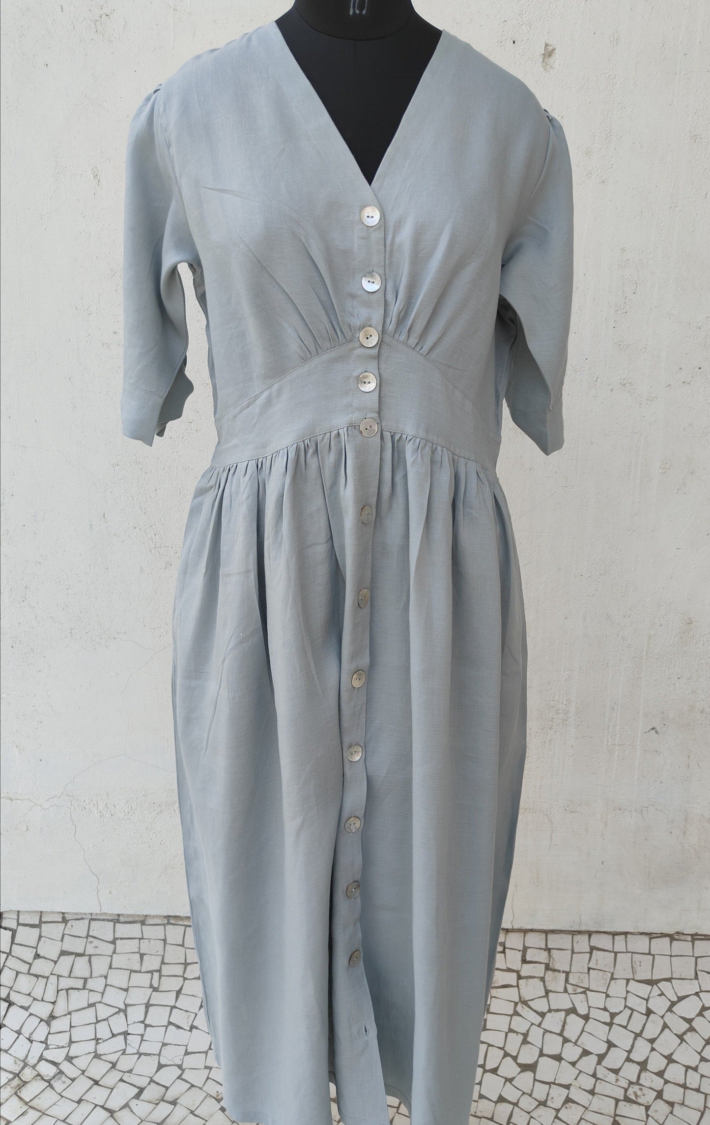Whispering Blue Dress