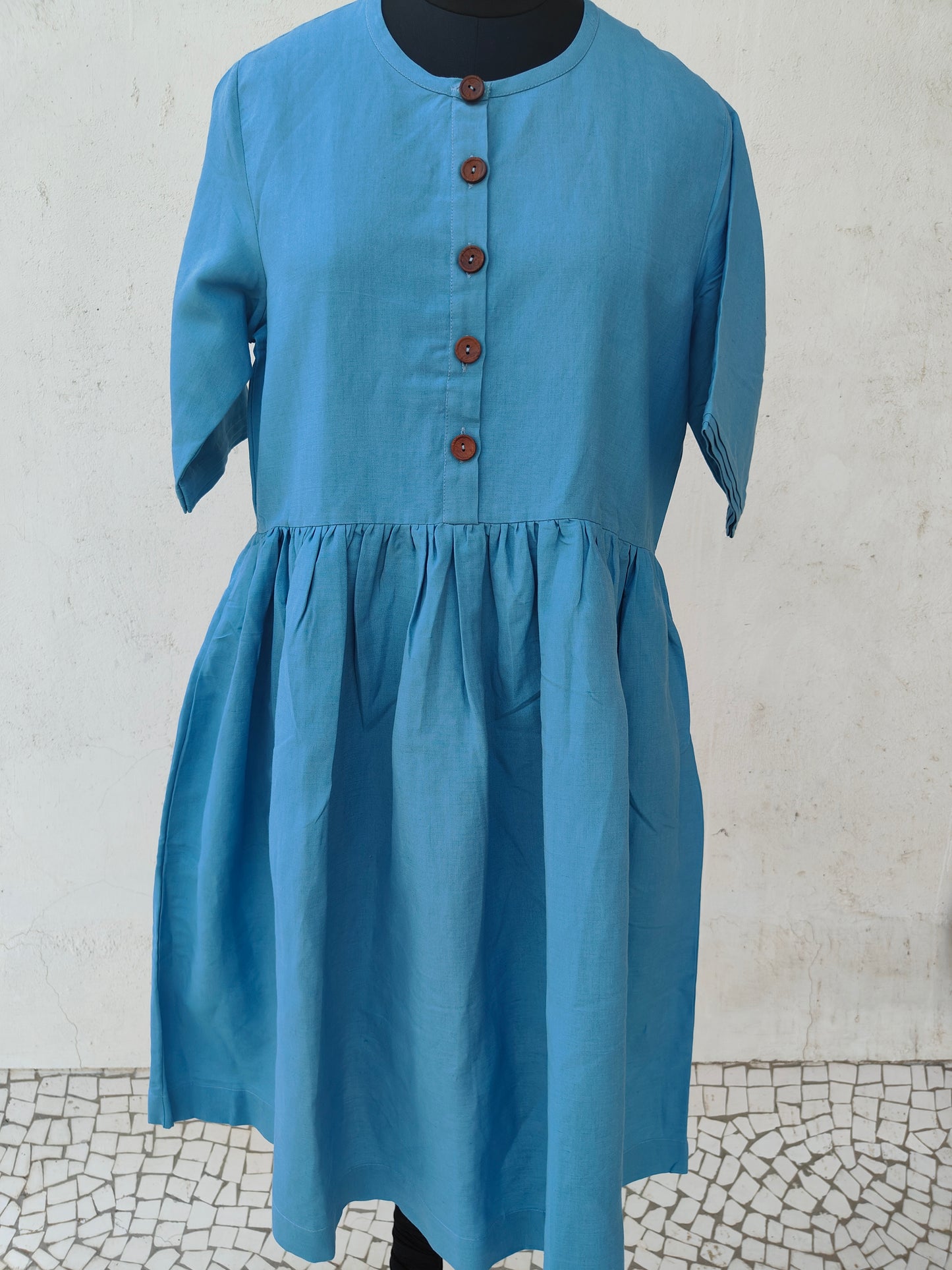 Vibrant Blue Dress
