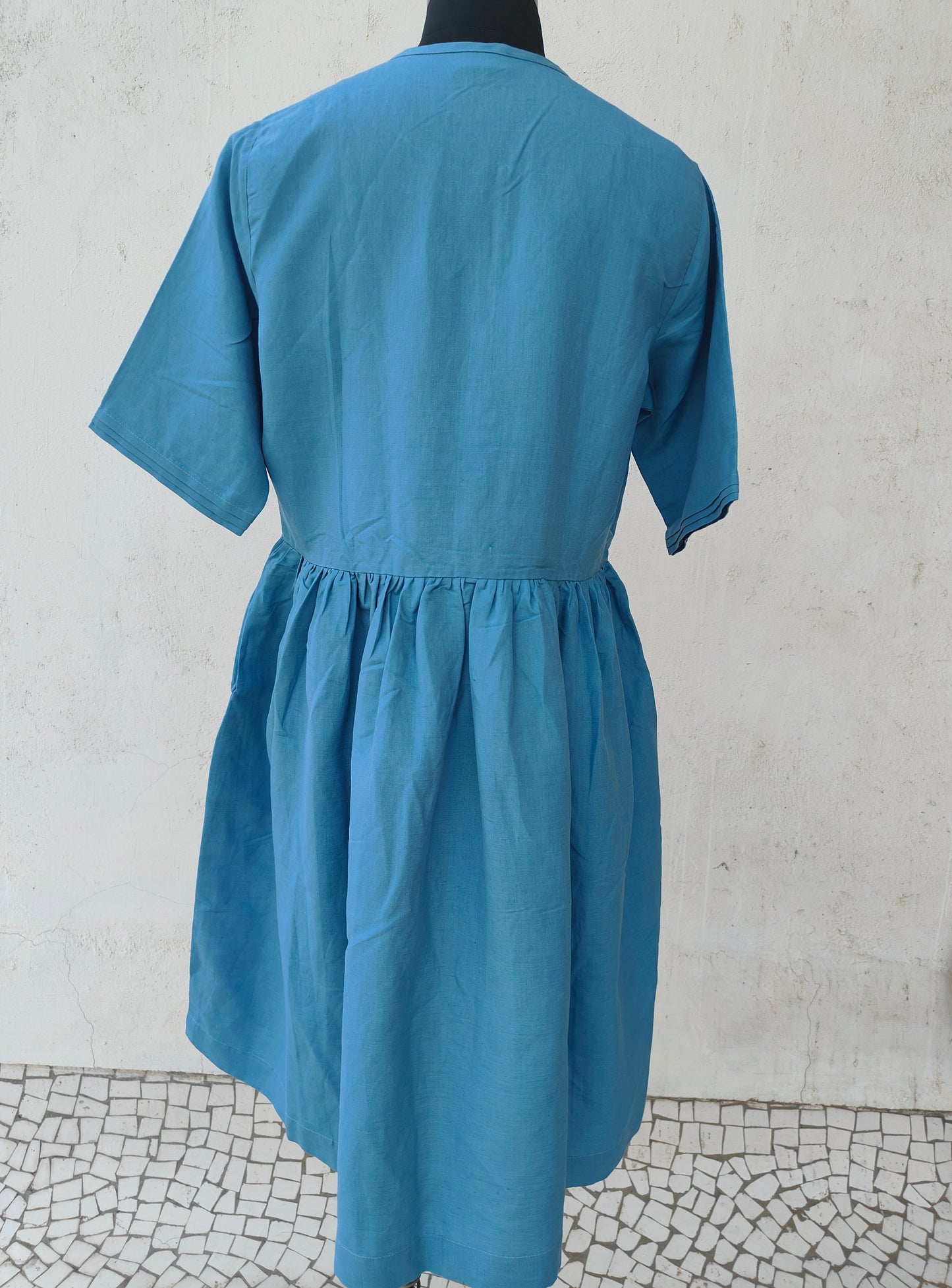 Vibrant Blue Dress