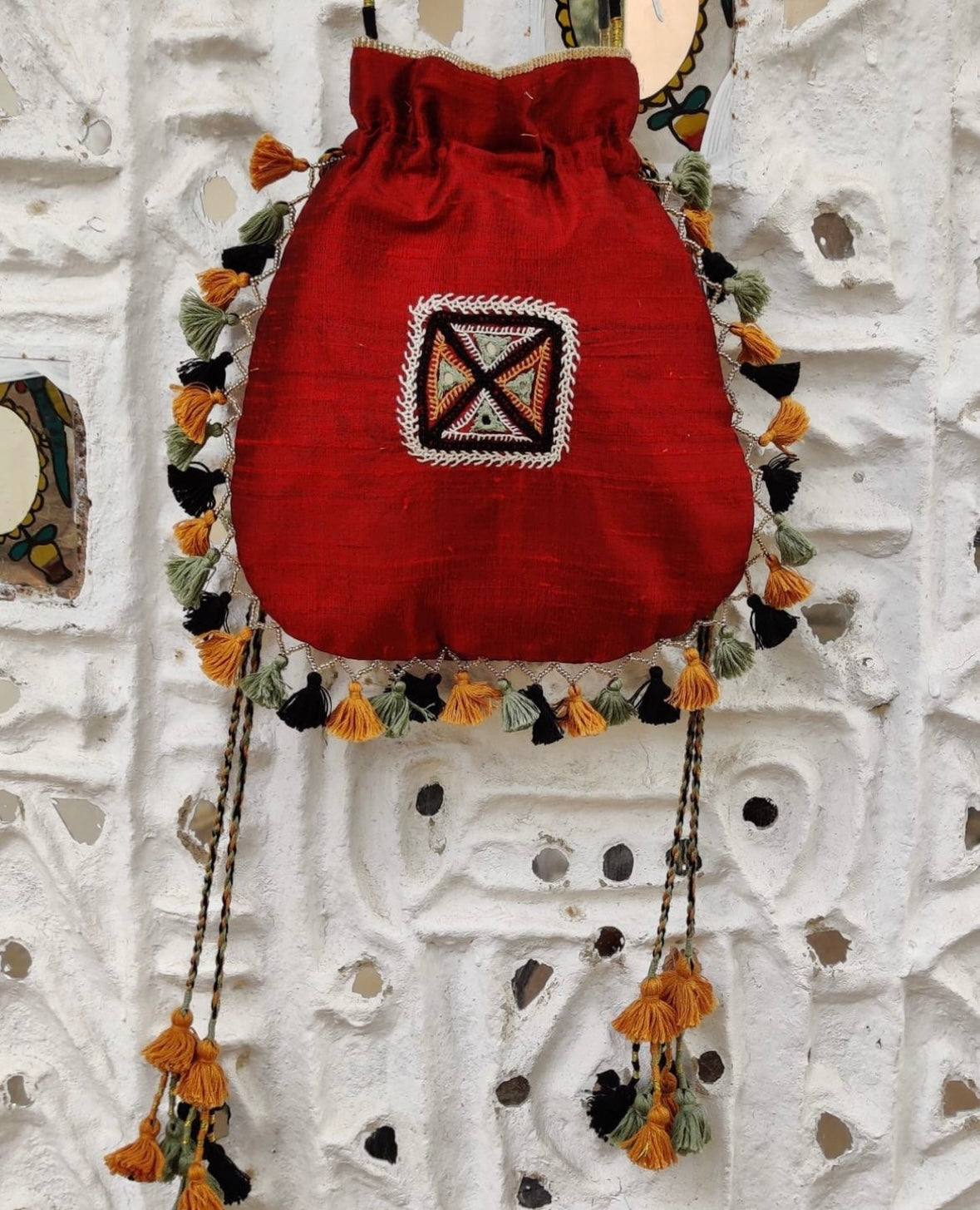 Rabari Embroidered Potli