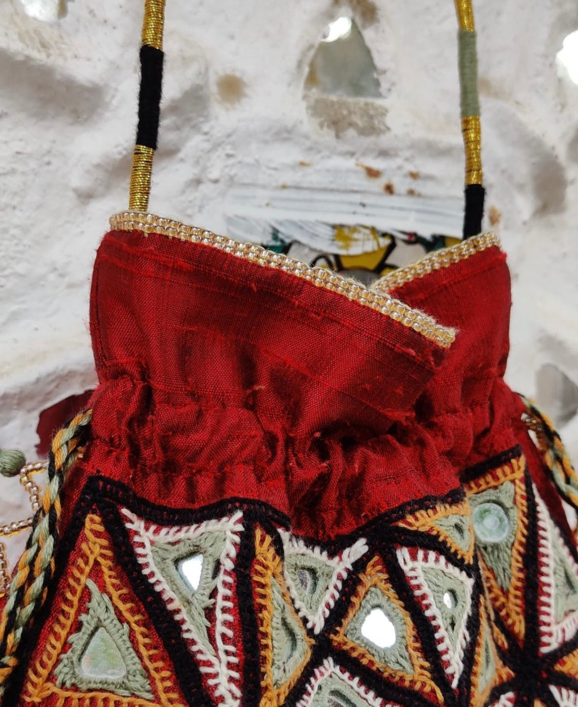 Rabari Embroidered Potli