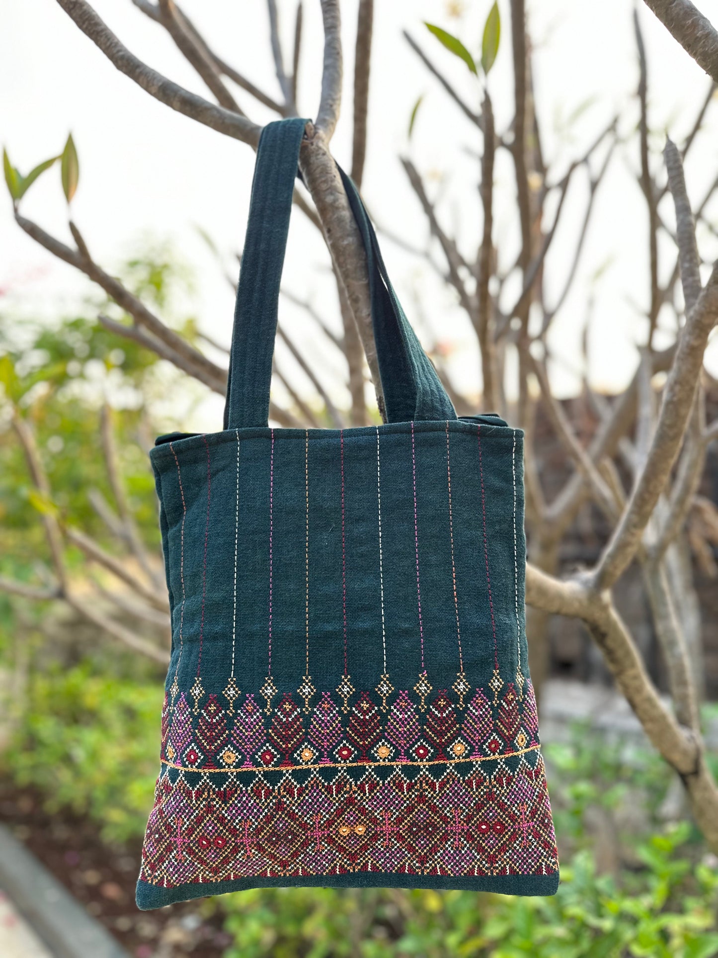 Jat Hand Embroidered Handbag