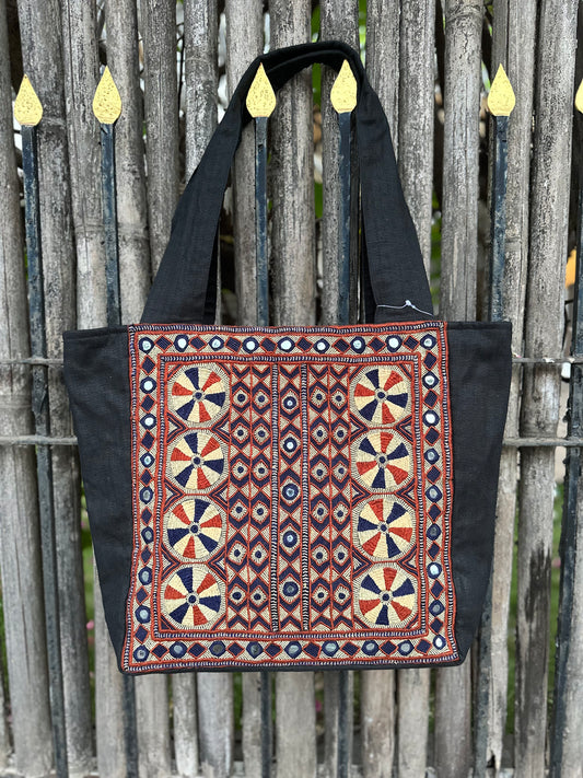 Jat Hand Embroidered Handbag