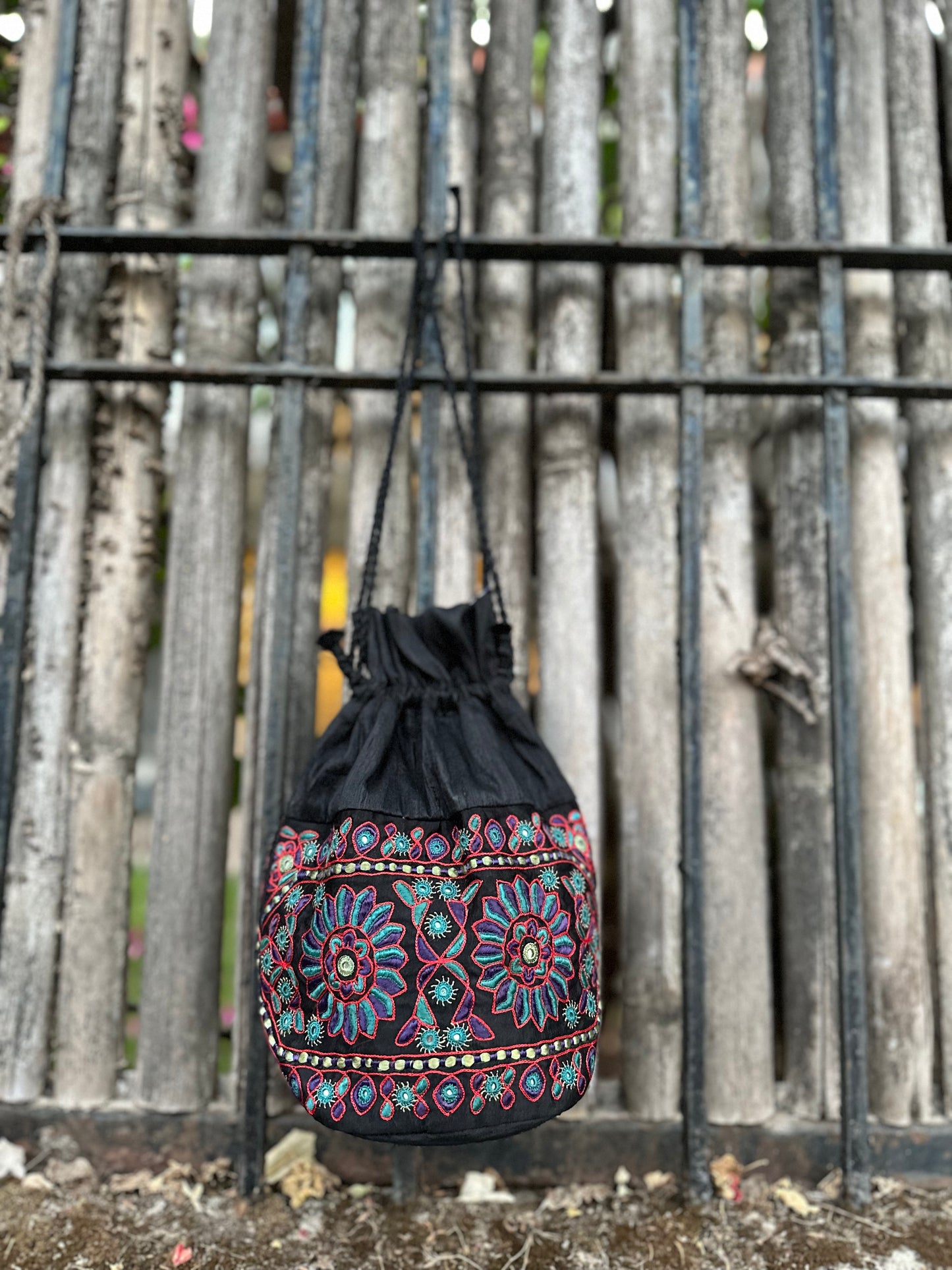 Hand Embroidered Potli
