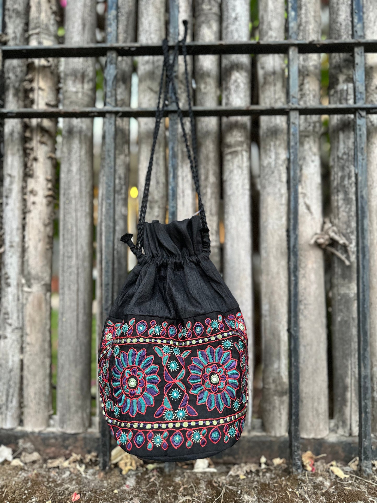 Hand Embroidered Potli