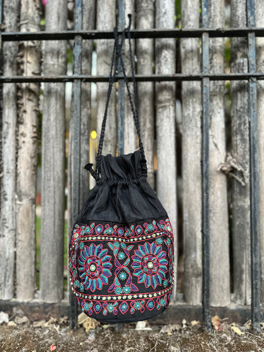 Hand Embroidered Potli