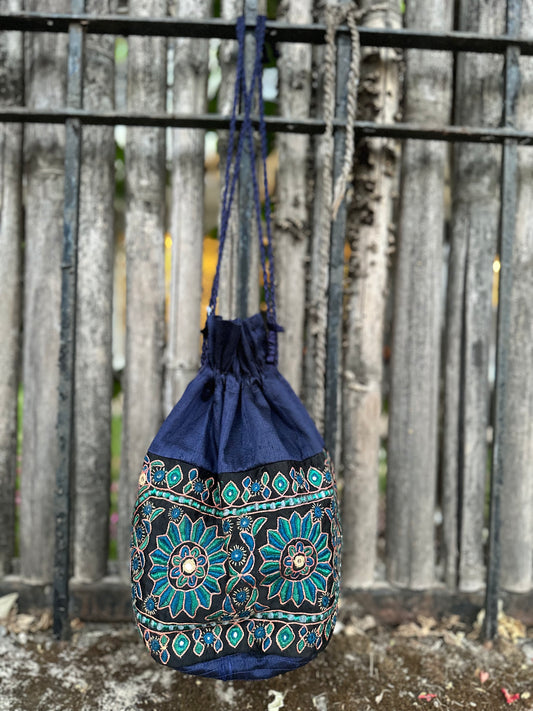 Hand Embroidered Potli