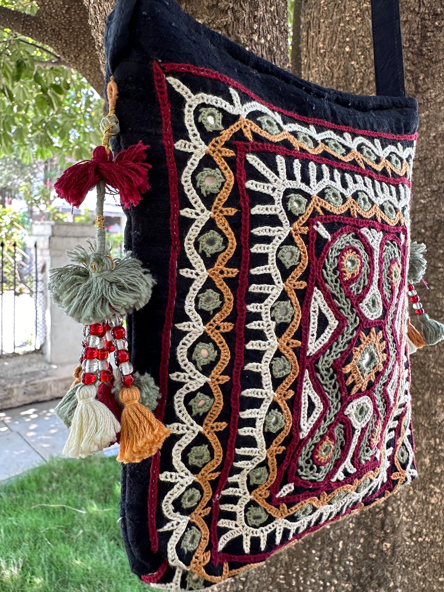 Rabari Hand Embroidered Sling Bag