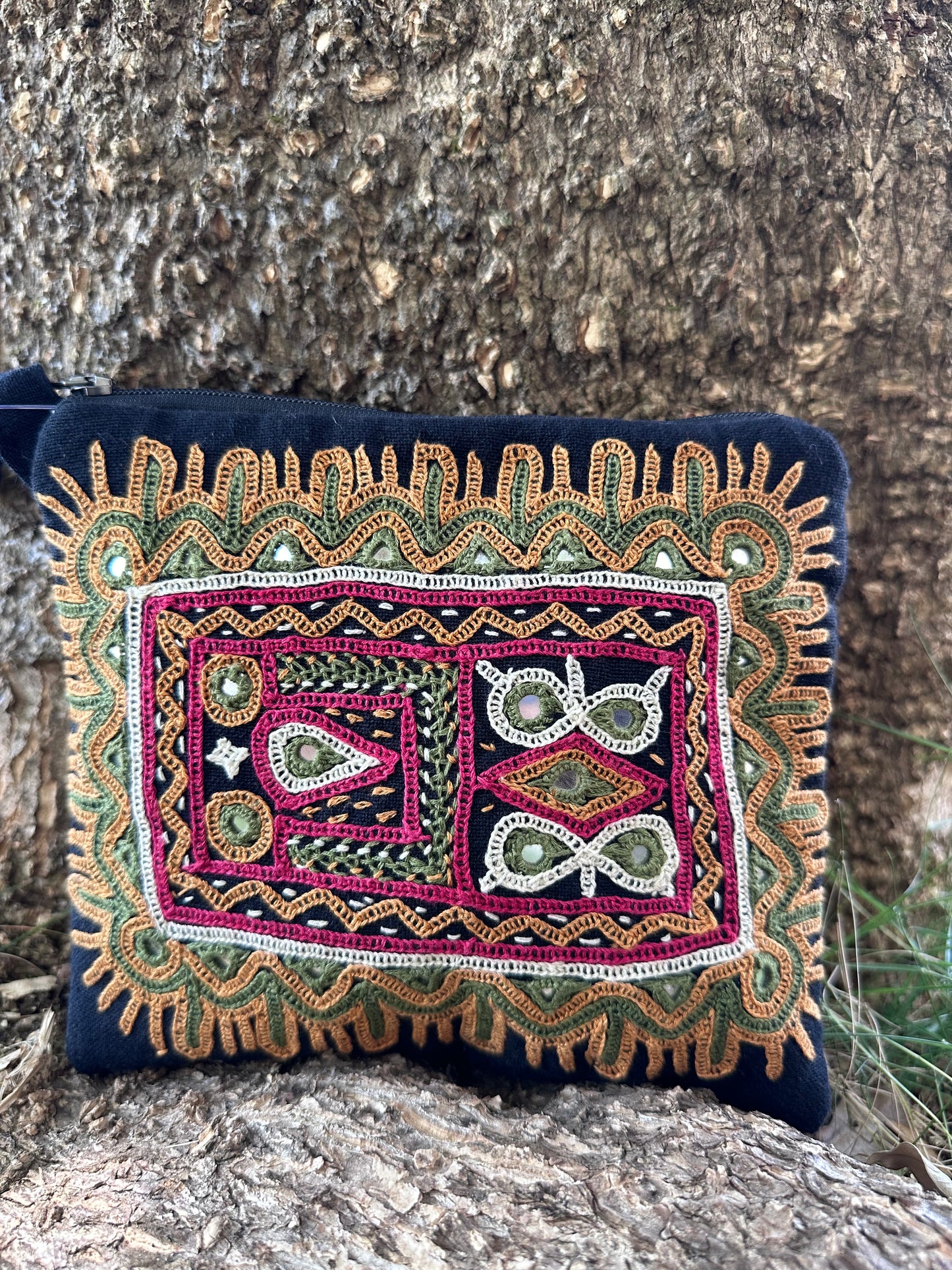 Rabari Hand Embroidered Pouch