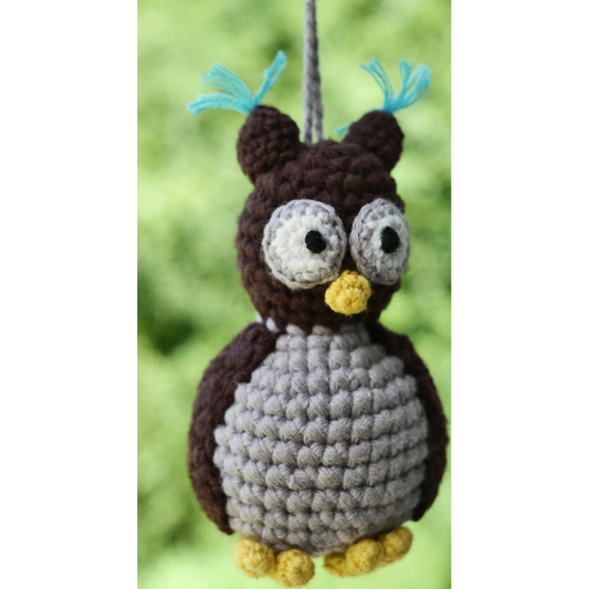 Hand Made Crochet Owl