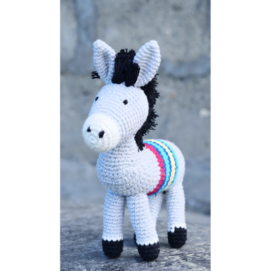 Hand Made Crochet Donkey