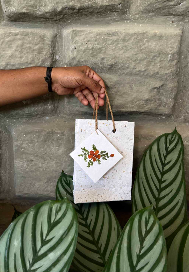 Oshibana Flower tags (Set of 4)
