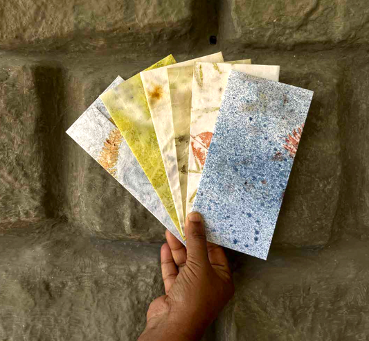 Eco-printed Envelopes (Set of 6)