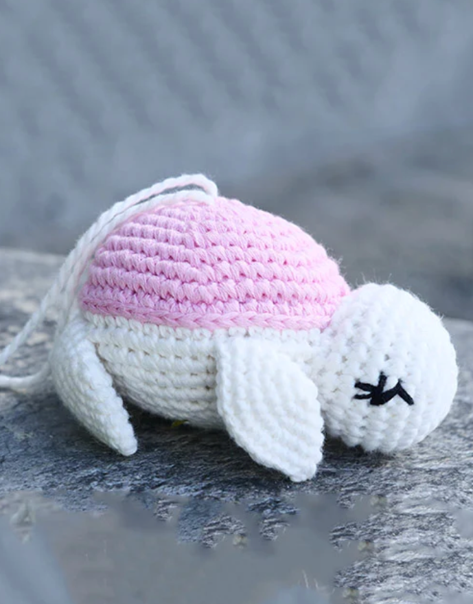 Hand Made Crochet Turtle