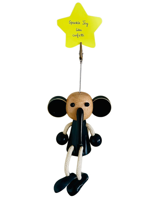 Ele the Elephant – Handcrafted Note Holder